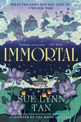 Paperback of "Immortal" by Harper Voyager featuring a cover design with dark and mystical artwork.