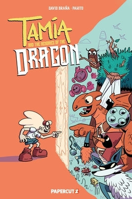 Paperback of Tamia and the Memories of the Dragon Vol. 1 by Papercutz showing the cover with colorful dragon illustrations.