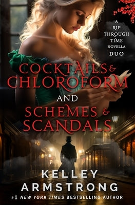 Paperback duo of "Cocktails & Chloroform" and "Schemes & Scandals" novellas by K.L.A. Fricke Inc, with colorful book covers.