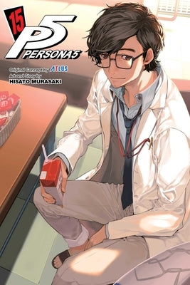 Paperback of Persona 5, Vol. 15 manga by Viz Media featuring colorful cover art and characters from the series.