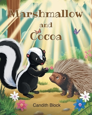 Paperback book titled "Marshmallow And Cocoa" by Christian Faith Publishing with a cover featuring marshmallows and cocoa imagery.