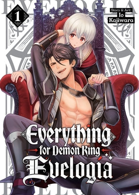 Paperback of Demon King Evelogia Vol. 1 manga by Seven Seas featuring colorful cover art with characters from the series.