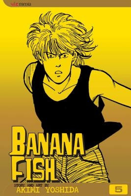 Paperback of Banana Fish, Vol. 5 by Viz Media featuring colorful cover art with manga characters.