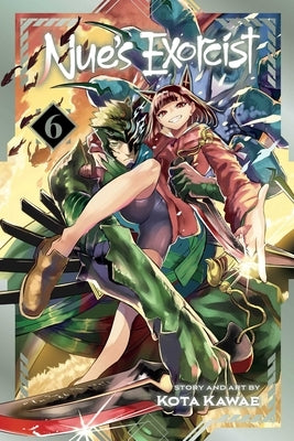 Paperback of Nue's Exorcist, Vol. 6 manga by Viz Media showing the front cover with illustrated artwork and title text.