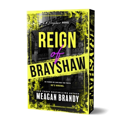 Paperback of Reign of Brayshaw by Bloom Books, deluxe edition with detailed cover art featuring vibrant colors and character illustrations.
