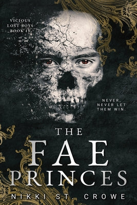 Paperback copy of The Fae Princes (Vicious Lost Boys 4) by Zando, featuring a dark romantic fantasy cover art.