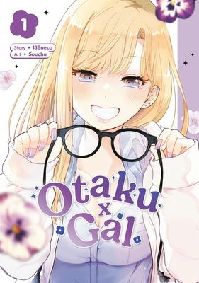 Square Enix Manga Otaku X Gal 01 paperback book with colorful cover art featuring manga characters.