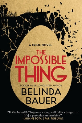 Paperback of The Impossible Thing by Atlantic Crime featuring a cover with abstract artwork and bold typography.