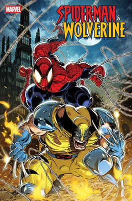 Paperback Marvel Universe Spider-Man & Wolverine Vol. 1: The Janus Directory comic book featuring cover art with Spider-Man and Wolverine characters.