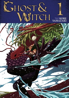 Paperback of Ghost and Witch Vol. 1 manga by Seven Seas, featuring cover art with ghost and witch characters.