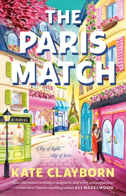Paperback copy of The Paris Match by Berkley Books, featuring a cover with vintage Parisian imagery.