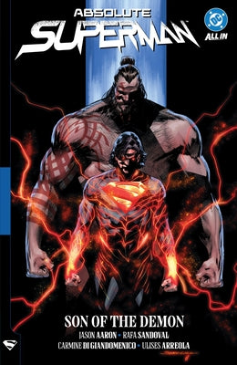 Paperback of Absolute Superman Vol. 2: Son of the Demon comic book by DC Comics featuring Superman on the cover.