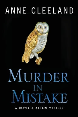 Paperback edition of Murder in Mistake by Anne Cleeland showing the book cover with title and author name.