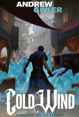 Paperback of Cold Wind from Ironbound Book 2 by Aethon Vault, featuring a dark fantasy cover with stormy imagery.