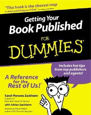 Getting Your Book Published for Dummies by Zackheim, Sarah Parsons - TX Corrections Bookstore
