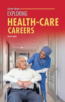 Paperback book titled Exploring Health-Care Careers by Twenty-First Century Books, featuring colorful healthcare-themed cover art.