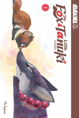 Paperback of The Fox & Little Tanuki Volume 1 by Tokyopop Kids featuring colorful cover art with anime-style characters.