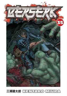 Paperback of Berserk Volume 35 by Dark Horse Manga featuring dark fantasy artwork on the cover.