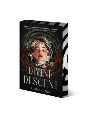 Paperback of Divine Descent novel by Gallery Books featuring a dark, atmospheric cover with mystical and religious imagery.