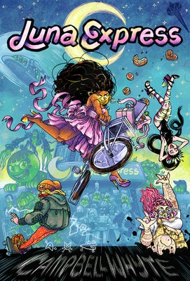 Paperback of Luna Express comic book by Top Shelf Productions featuring colorful cover artwork.