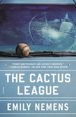 Paperback of The Cactus League by Picador USA, featuring a desert cactus scene on the cover.