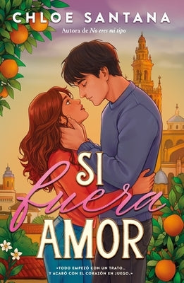 Paperback of "Si Fuera Amor" by Urano World, showing the front cover with colorful artwork and title text.