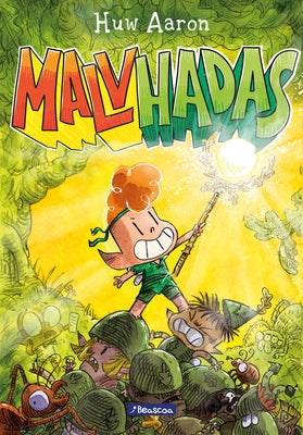 Paperback of Malvhadas / Unfairies graphic novel by Beascoa, featuring colorful cover art with illustrated fairies and whimsical design.