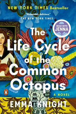 Paperback book titled "The Life Cycle of the Common Octopus" by Penguin Books, featuring an illustrative cover image.