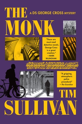 Paperback of The Monk: A DS George Cross Mystery by Atlantic Crime, featuring a book cover with dark and mysterious artwork.