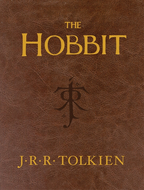 Imitation leather edition of The Hobbit: Or There and Back Again by William Morrow & Company, featuring ornate cover design.