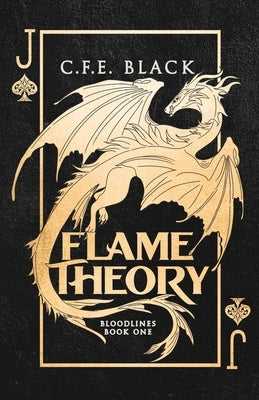 Paperback copy of Flame Theory by Hill City Press, featuring the book's cover with fiery artwork and title text.