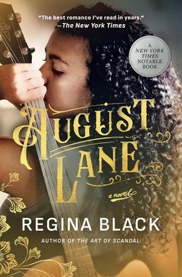 Paperback of August Lane by Grand Central Publishing, showing the book cover with a soft, artistic design and title text.
