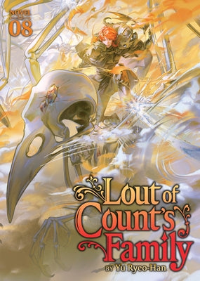 Paperback of "Lout of Count's Family" Vol. 8 by Seven Seas, showing the book cover with colorful manga-style artwork.