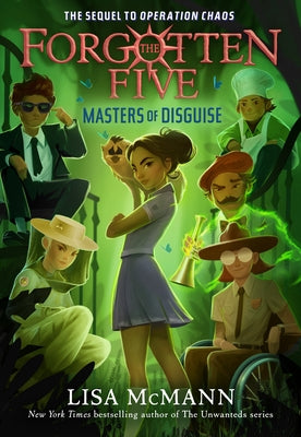 Paperback of "Masters of Disguise" book 6 from the Forgotten Five series by G.P. Putnam's Sons Books for Young Readers, showing the cover.
