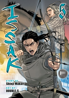 Paperback of Issak Omnibus 5 by Kodansha Comics, featuring colorful cover art with manga characters from volumes 9-10.