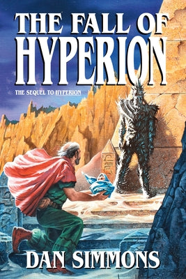 Paperback of The Fall of Hyperion by Del Rey Books featuring the book cover with science fiction artwork.