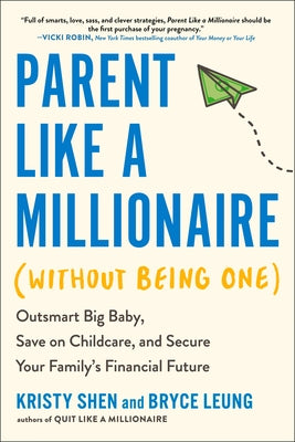 Paperback of "Parent Like a Millionaire" by Tarcher, showing the book cover with title and author details.