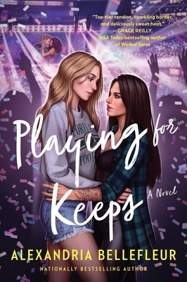 Paperback of "Playing for Keeps" by Avon Books, featuring the book cover with title and author details visible.