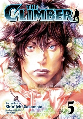 Paperback of The Climber, Vol. 5 manga by Viz Media featuring a dynamic cover illustration of climbers on a mountain.