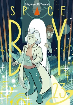 Paperback of Stephen McCranie's Space Boy Volume 23 with colorful cover art, published by Dark Horse Books.