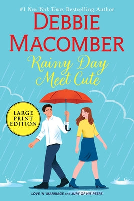Paperback of Rainy Day Meet Cute by Mira Books, featuring a colorful cover with a cozy rainy-day scene.