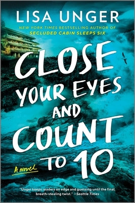 Paperback of "Close Your Eyes and Count to 10" by Park Row, showing the book cover with title and author.