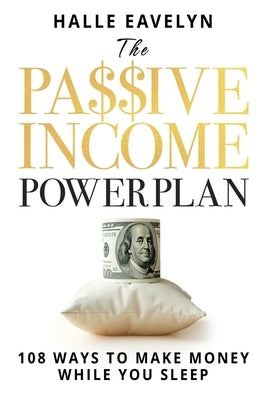 Paperback book titled "The Passive Income Power Plan" by Coral Canyon Partners, featuring a cover with financial and income-themed illustrations.