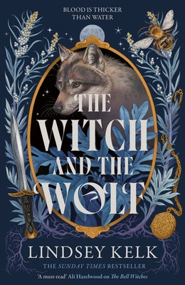 Paperback of The Witch and the Wolf by Magpie UK featuring illustrated cover with mystical forest scene