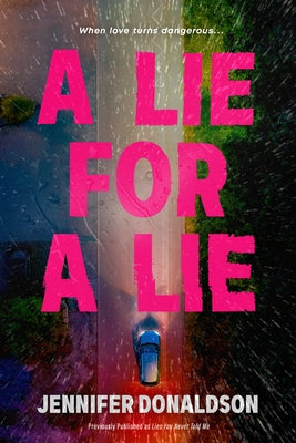 Paperback copy of "A Lie for a Lie" by G.P. Putnam's Sons Books for Young Readers, showing the book cover with title and design.