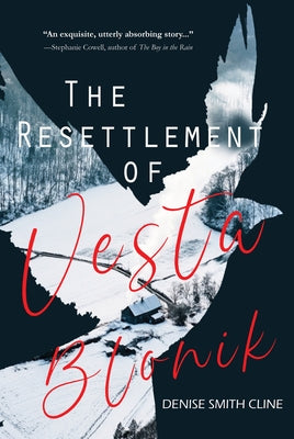 Paperback of The Resettlement of Vesta Blonik by Regal House Publishing, showing the book cover with title and author's name.