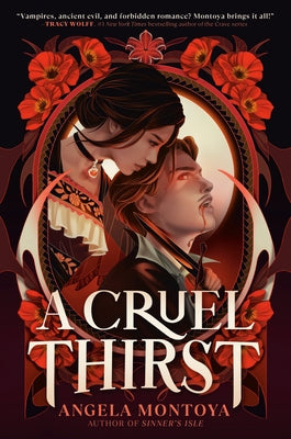 Paperback of "A Cruel Thirst" by Joy Revolution featuring a dark, mysterious cover with a blood-red and black design.