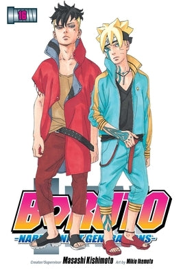 Paperback of Boruto: Naruto Next Generations, Vol. 16 by Viz Media featuring cover art of Boruto and friends on the front.