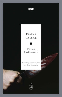 Paperback of Julius Caesar by Modern Library showing the book cover with classic design and title on the front.