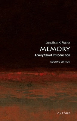 Paperback of Oxford University Press's "Memory: A Very Short Introduction" with a white cover and printed title text